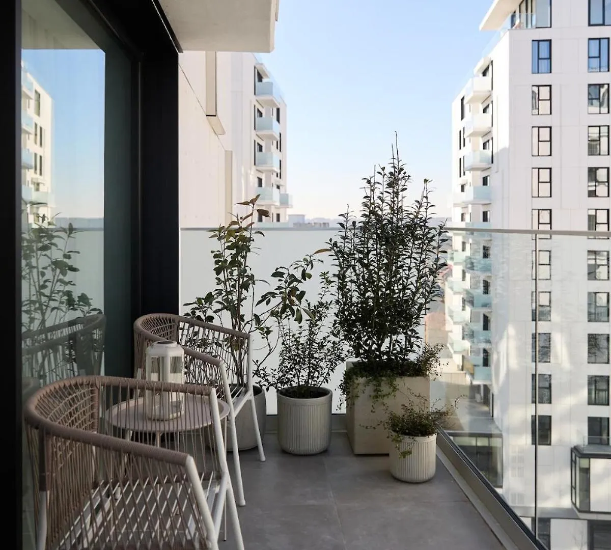 White I One Bedroom Apartment I One Cotroceni Park Bucharest